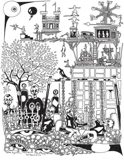 Drawing The Playground (50 Dead Kids) by Will Jacques