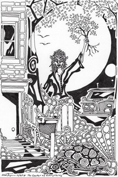 Drawing by Will Jacques The Center of Everything