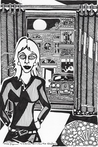 Artwork: Girl in the Window by Will Jacques