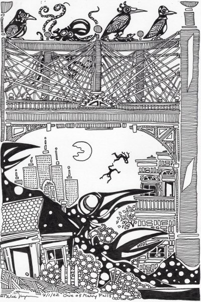 One of Many Falls by Will Jacque