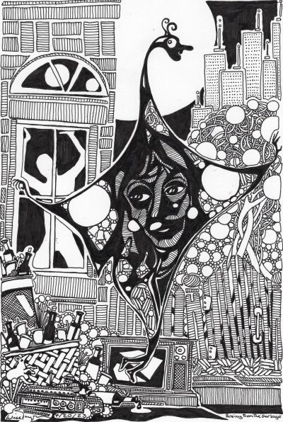 Artwork: Rising from the Garbage by Will Jacques