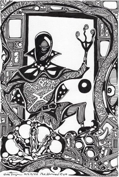 Artwork: The Horned Eye by Will Jacques