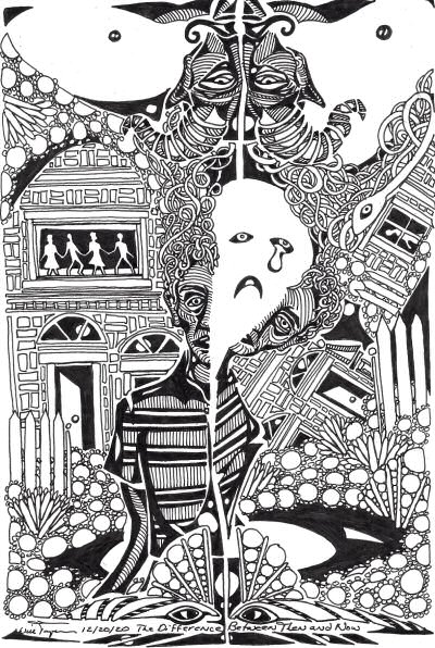 Artwork: The Difference Between Then and Now by Will Jacques